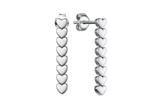 Серьги серебряные Талант