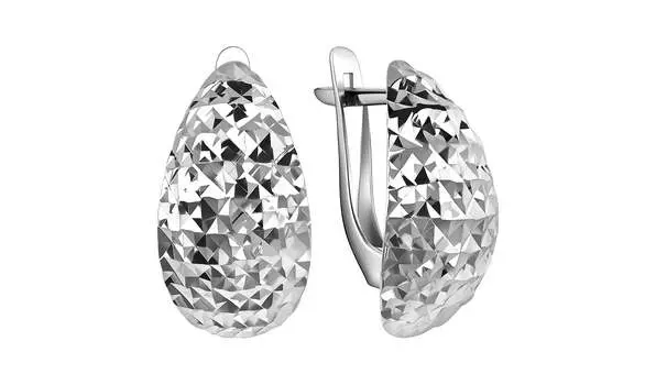 Серьги серебряные Талант