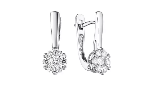 Серьги золотые Bellissima Tentazione с бриллиантами