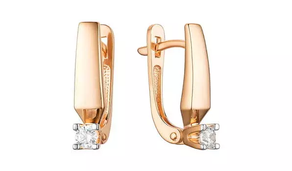 Серьги золотые Bellissima Tentazione с бриллиантами