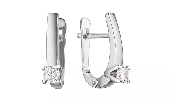 Серьги золотые Bellissima Tentazione с бриллиантами