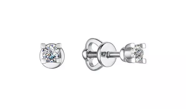 Серьги золотые Bellissima Tentazione с бриллиантами