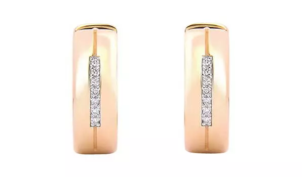 Серьги золотые Grant с бриллиантами