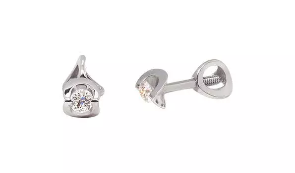 Серьги золотые Grant с бриллиантами