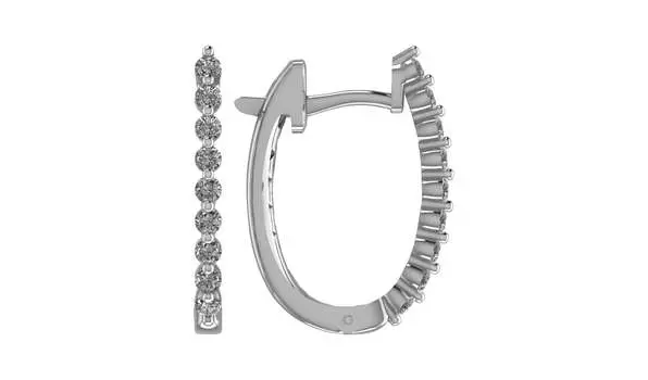 Серьги золотые RoseGrace с бриллиантами