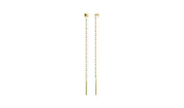 Серьги золотые Sokolov