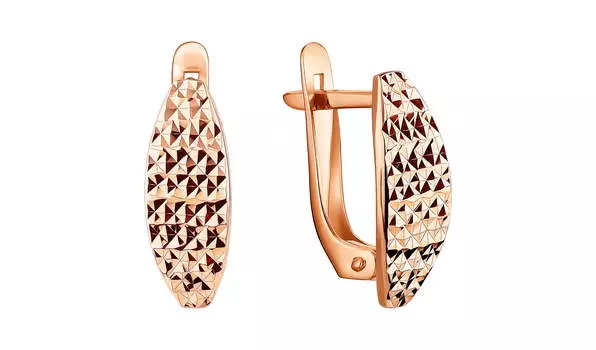 Серьги золотые Талант