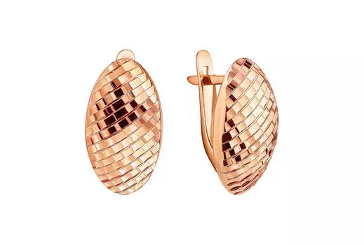 Серьги золотые Талант