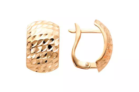 Серьги золотые Талант