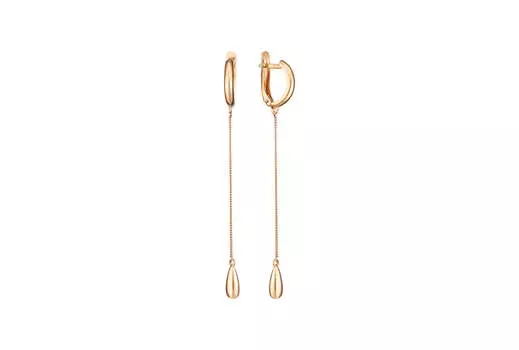 Серьги золотые Талант