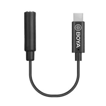 Адаптер BOYA BY-K6 miniJack TRS - Type-C для DJI Osmo Pocket