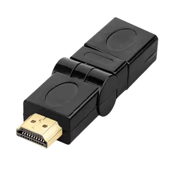 Адаптер DigitalFoto H01 360° rotatable HDMI (M - F)