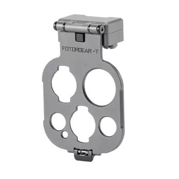 Адаптер Tilta Khronos Lens Adapter V2 для объектива FotorGear T для iPhone 15 Pro/Pro Max Серый TK-IP-TLA2-SG