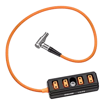 Сплиттер ZGCine LM-P4 Splitter Adapter Lemo 2-Pin - 4 D-Tap
