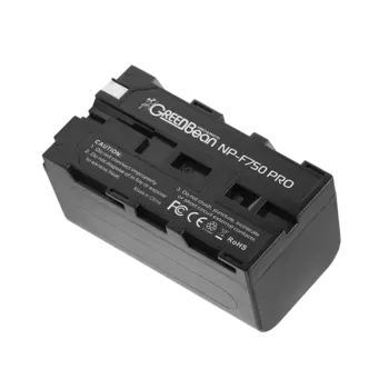 Аккумулятор GreenBean NP-F750 PRO 6700мАч