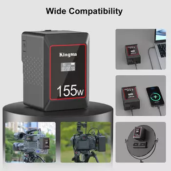 Аккумулятор Kingma MINI V-Mount 155Wh KM-VK155