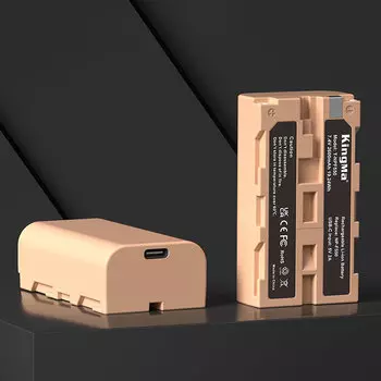 Аккумулятор Kingma NP-F550 2600mAh Type-C T-NPF550