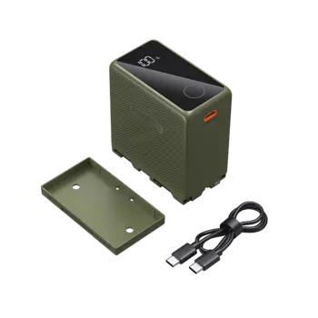 Аккумулятор SmallRig NP-F970 Type-C 36W 75.65Wh Зелёный 4577