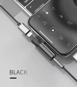 Аудиоадаптер Baseus L43 Черный CALL43-01