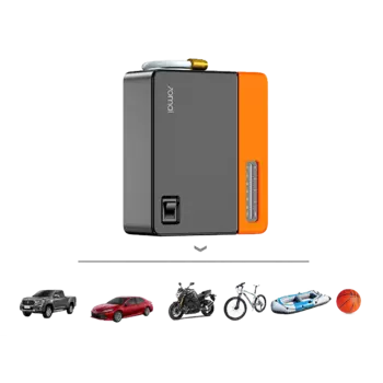 Автомобильный компрессор Xiaomi 70mai Air Compressor Eco Midrive TP04 Чёрный