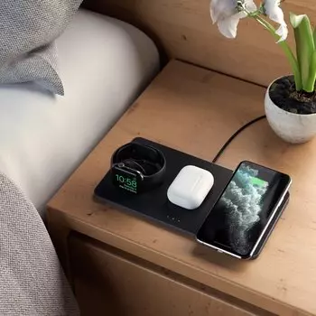 Беспроводная зарядка Satechi Trio Wireless Charger Magnetic Pad ST-X3TWCPM