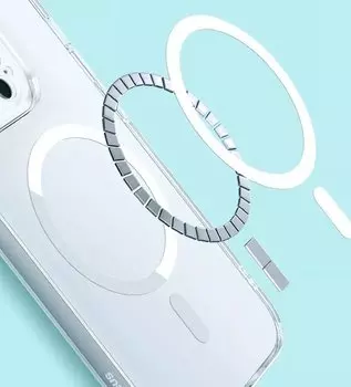 Чехол Baseus Crystal Magnetic для iPhone 14 Plus (+ стекло) ARJC010002