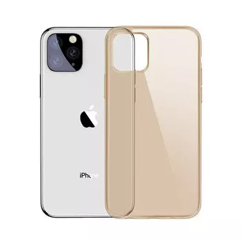 Чехол Baseus Simplicity для iPhone 11 Золото ARAPIPH61S-0V