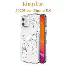 Чехол PQY Apricot для iPhone 12 mini Apricot Белый Kingxbar IP 12 5.4