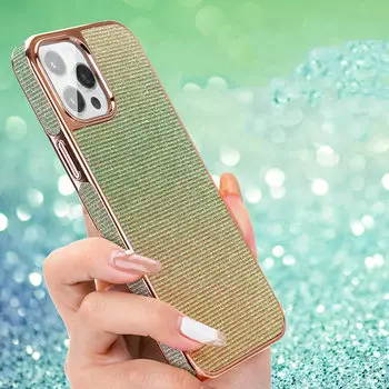 Чехол PQY Chameleon для iPhone 12/12 Pro Серебро Kingxbar IP 12/12 Pro Chameleon Series-Silver