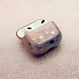 Чехол PQY Charm для Apple AirPods 3 Star (со стразами)
