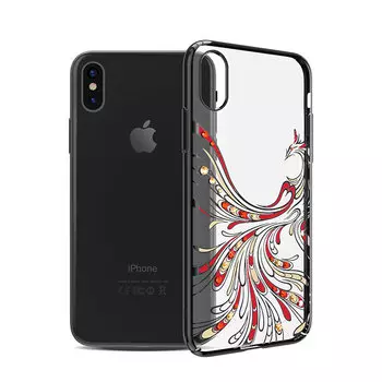 Чехол PQY Flying для iPhone X Чёрный