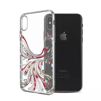 Чехол Kingxbar Flying для iPhone X/Xs Серебро 6959003544582