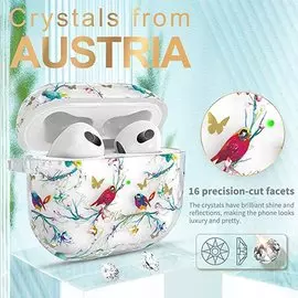 Чехол Kingxbar Fresh для Apple Airpods 3 Magpie