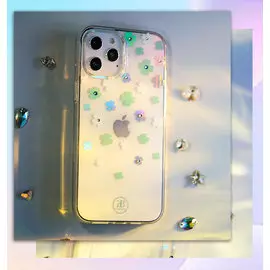 Чехол PQY Lucky для iPhone 12 mini Clover Kingxbar IP 12 5.4