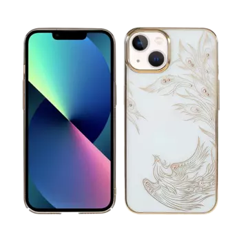 Чехол PQY Phoenix для iPhone 13 Flying Золото Kingxbar IP 13 6.1