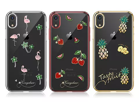 Чехол Kingxbar Tropical для iPhone XR Pineapple