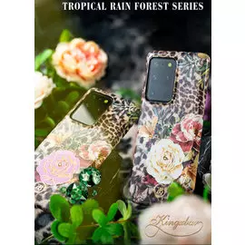 Чехол PQY Wild для Galaxy S20 Zebra Kingxbar S20 Wild Series-Zebra