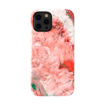 Чехол PQY Agate для iPhone 12/12 Pro Красный Kingxbar 12/12 ProAgate Series-Red