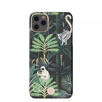 Чехол PQY Blossom для iPhone 11 Pro Gibbon Kingxbar IP 5.8" Blossom Series-Gibbon