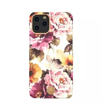 Чехол PQY Blossom для iPhone 11 Pro Max Peony Kingxbar IP 6.5" Blossom Series-Peony