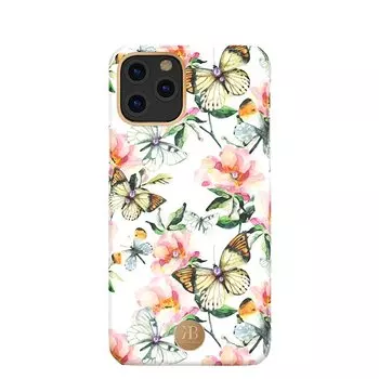 Чехол PQY Blossom для iPhone 11 Pro Max Peach Flower Kingxbar IP 6.5" Blossom Series-Peach Flower