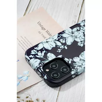 Чехол PQY Blossom для iPhone 12/12 Pro Lily Kingxbar IP 12Pro Blossom Series-Lily