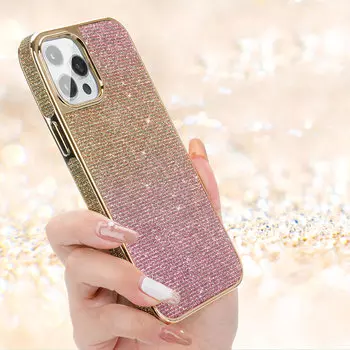 Чехол PQY Chameleon для iPhone 12 Pro Max Золото Kingxbar IP 12/12 Pro Max Chameleon Series-Gold