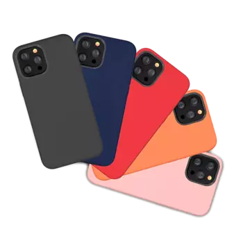 Чехол PQY Macaron для iPhone 12/12 Pro Чёрный Kingxbar Macaron SeriesiPhone 12Pro Phone Case-Bla