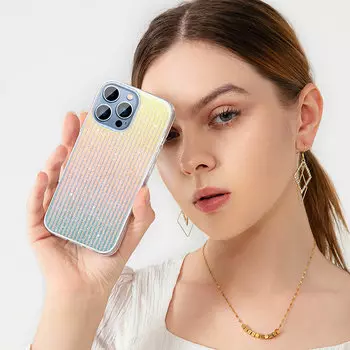 Чехол PQY Travel для iPhone 13 Pro Max Облака Kingxbar IP 13 6.7