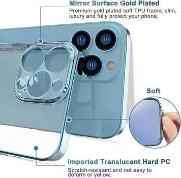 Чехол PQY Wish для iPhone 13 Синий