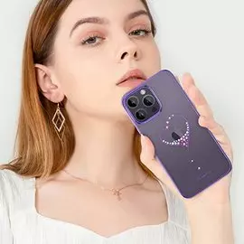 Чехол PQY Wish для iPhone 14 Pro Max Фиолетовый