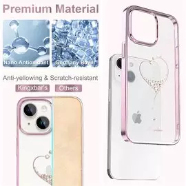 Чехол PQY Wish для iPhone 14 Розовое золото