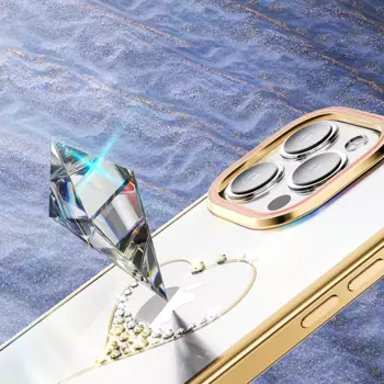 Чехол PQY Wish для iPhone 15 Pro Золото