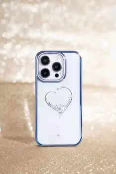 Чехол PQY Wish Special Version для iPhone 15 Серебро